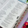 Biblia  Letra Gigante Lila Floral