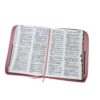 Biblia  Letra Gigante Rosa y Café