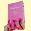 Biblia Tulipanes Rosa
