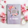 Biblia  Letra Gigante Lila Floral