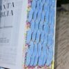Biblia de Bolsillo Celeste Floral