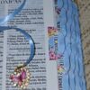 Biblia de Bolsillo Celeste Floral