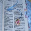 Biblia de Bolsillo Celeste Floral