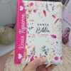 Biblia Fuscia Floral Compacta
