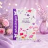 Biblia Morada Lila Floral