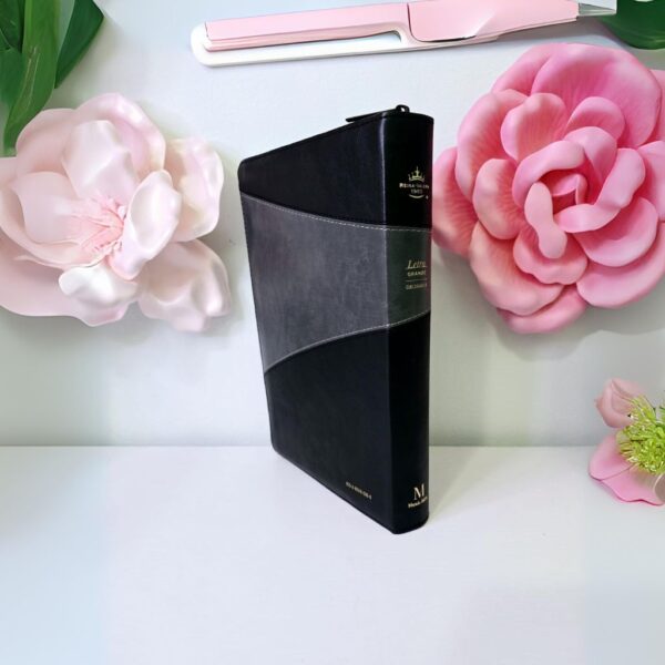 Biblia Duo Tono Negro y Gris.