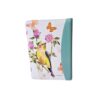 Biblia turquesa con mariposas