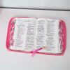 Biblia de Pajarito Rosa Floral