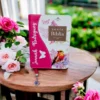 Biblia de Bolsillo Fucsia Floral