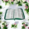 Biblia Verde Floral