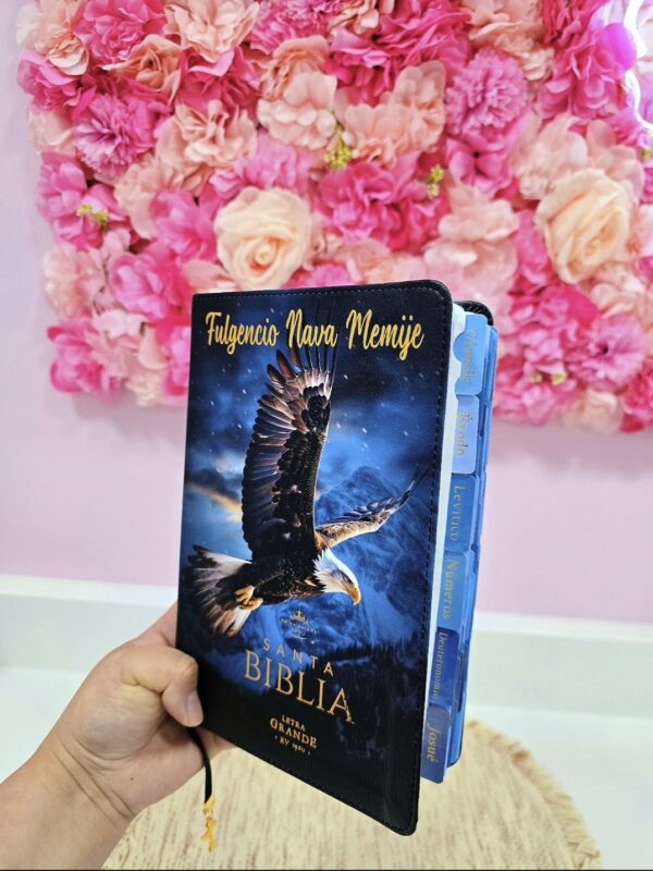 Biblia RV 1960 Letra Grande Negra Aguila