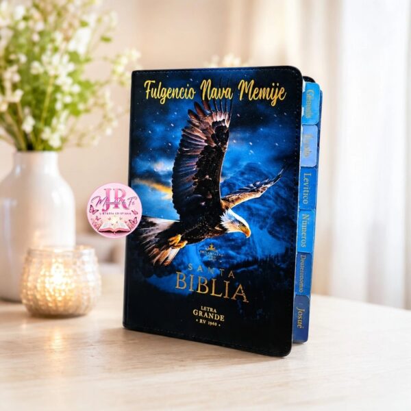 Biblia RV 1960 Letra Grande Negra Aguila