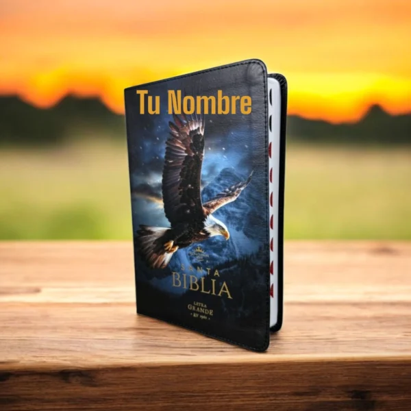 Biblia RV 1960 Letra Grande Negra Aguila
