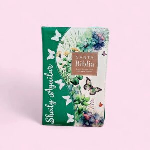 Biblia Verde Floral