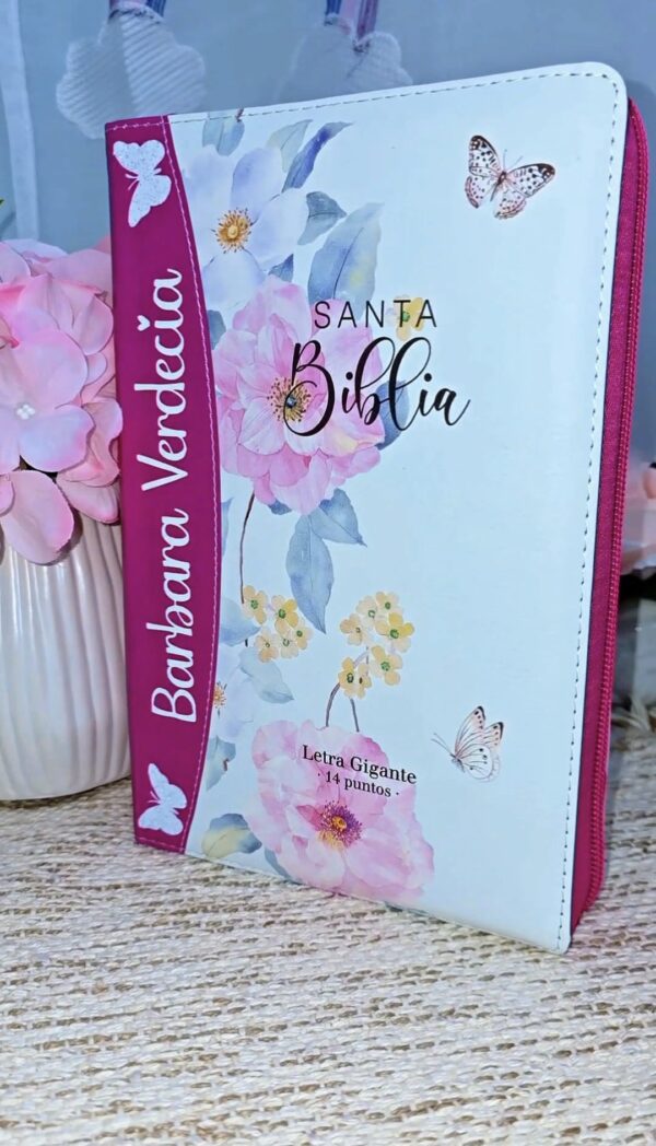 Biblia Fuscia Letra Gigante 14 puntos