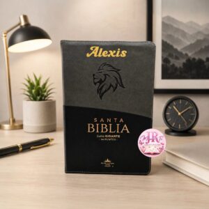 2025/03/1000457047.jpg Biblia León con Cierre Letra Gigante 14 puntos RV1960