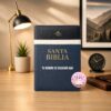 Biblia Gris Con Negro  Letra 11 Puntos RV1960