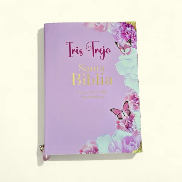 Biblia RVR 1960 Letra Súper Gigante  Rosa Claro
