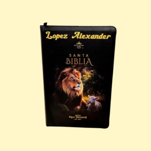 Biblia letra Gigante 19 Puntos leon Y Cordero