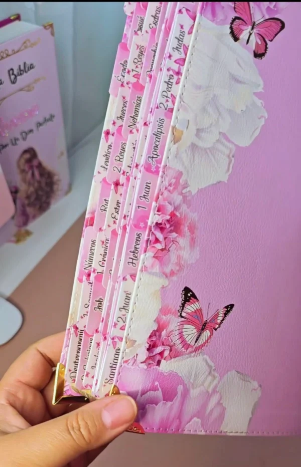 Biblia RVR 1960 Letra Súper Gigante  Rosa Claro
