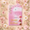 Biblia Letra Súper Gigante 19 puntos Mediana RV1960 imit piel rosa y canto con mensaje - Mujer Virtuosa