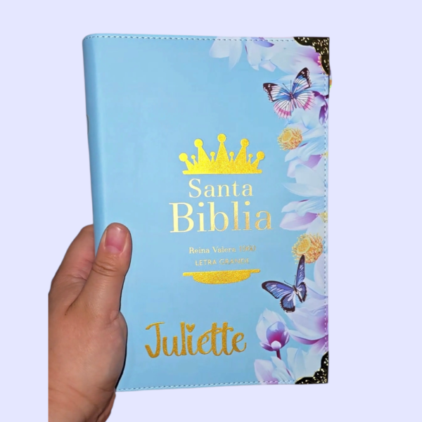 Screenshot_20251207_181913_Gallery (1) Biblia RVR 1960 Letra Grande Tamaño Manual Símil Piel Azul Claro