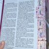 Biblia Letra Grande 12 puntos para Mujer RV1960, tapa dura flor fucsia con elástico