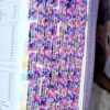BIBLIA MORADA FLORAL CON MARIPOSA LETRA 14 PUNTOS RV1960