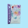 BIBLIA MORADA FLORAL CON MARIPOSA LETRA 14 PUNTOS RV1960