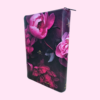 Biblia con Cierre Letra Gigante Manual 14 puntos RV1960, imit piel duotono rosa fucsia con índice y canto floral