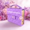 Biblia Cartera - Morada | Exclusiva con Asa de Mano | Edición Rosa De Sarón ✨ Reina- Valera 1960