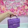 Biblia Cartera - Morada | Exclusiva con Asa de Mano | Edición Rosa De Sarón ✨ Reina- Valera 1960