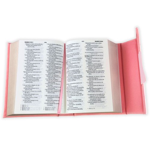 Biblia Cartera – Lila | Exclusiva con Asa de Mano | Edición Rosa De Sarón ✨ Reina- Valera 1960