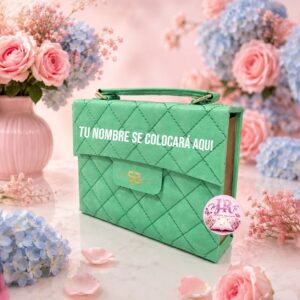 Biblia Cartera - Verde | Exclusiva con Asa de Mano | Edición Rosa De Sarón ✨ Reina- Valera 1960