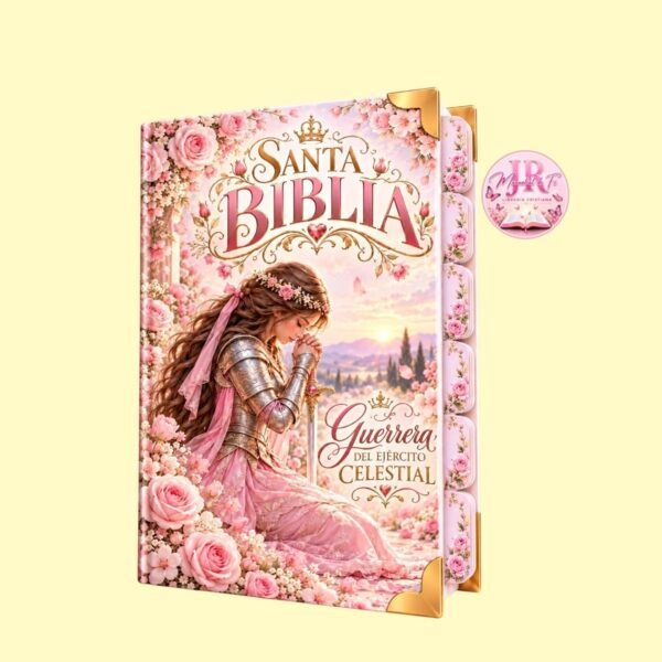 Biblia Pasta Dura Guerrera - Rosa